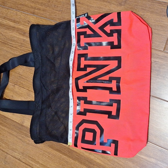 PINK Victoria's Secret Mesh Tote Bag NWT - Picture 6 of 8